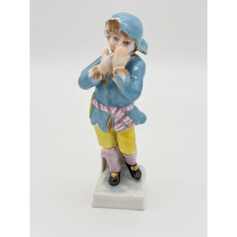 KPM Berlin porcelain figurine March/Aquarius zodiac Friedrich Elias Meyer 1775